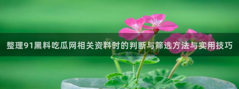 黑料热门事件